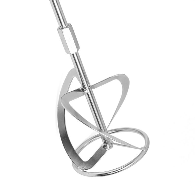 خلاط بويا كهربائي 1400 واط من وينر تيك، مثالي لخلط الدهانات والمواد الثقيلة، مع سرعتين ومضرب كبير 120 مم. WEINER tech