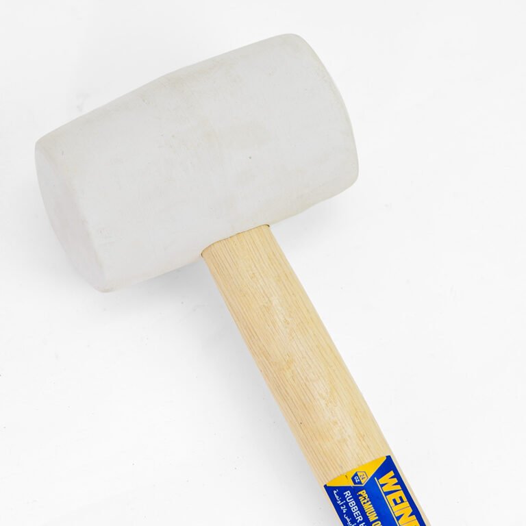 White Rubber Mallet – Wooden Handle