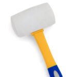 White Rubber Mallet – Fiberglass Handle