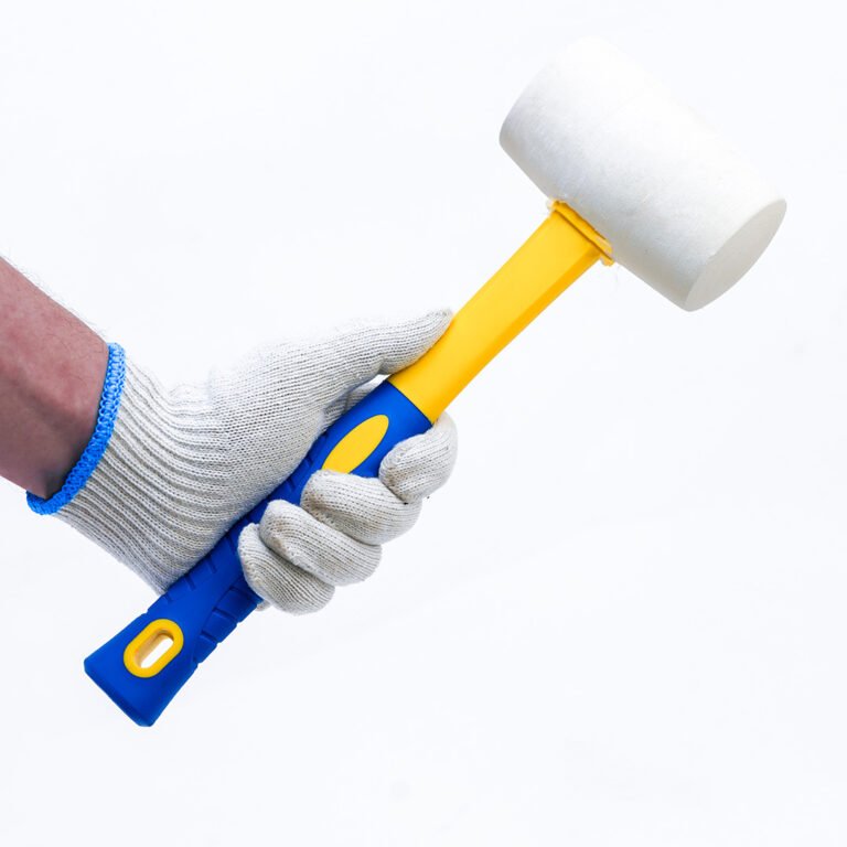 جاكوش مطاط أبيض بيد فيبر