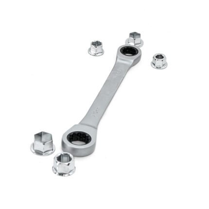 طقم مفتاح أتوماتيك ثابت مع رؤوس من 8 إﱃ 19 ملم