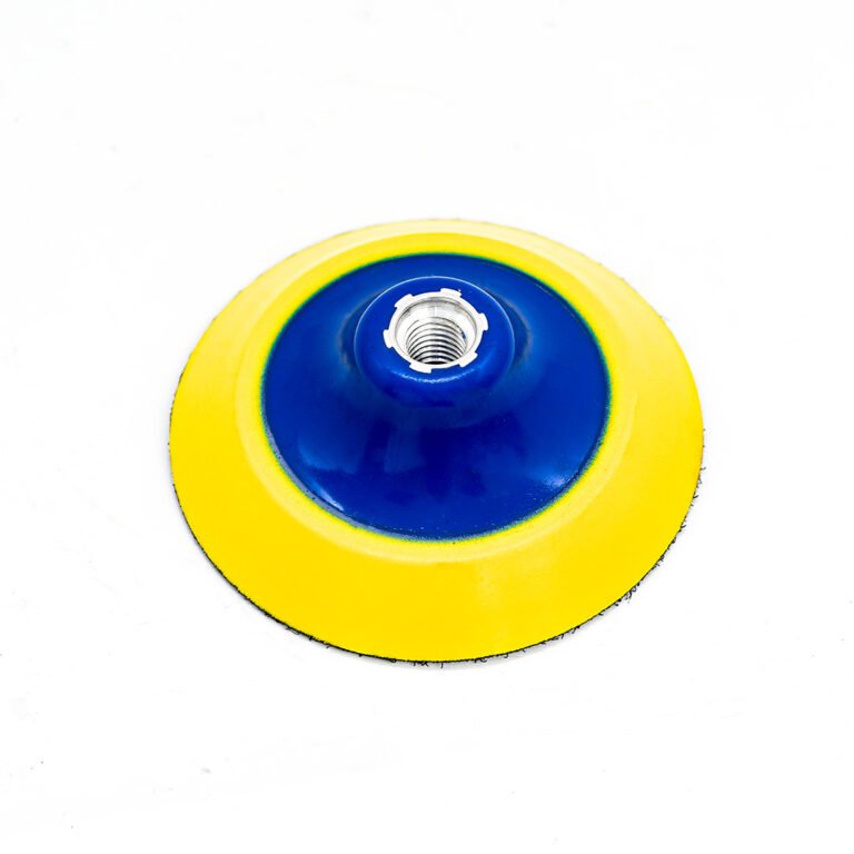 Polishing Pad Base – Blue & Yellow
