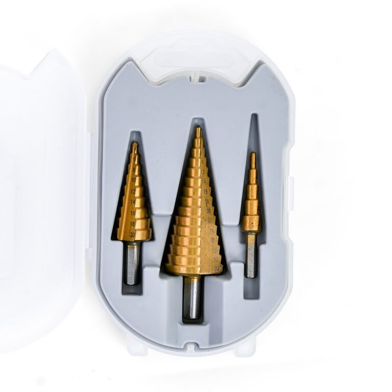 Step Drill Bit Set 3-Piece