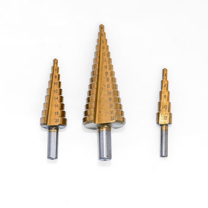 Step Drill Bit Set 3-Piece