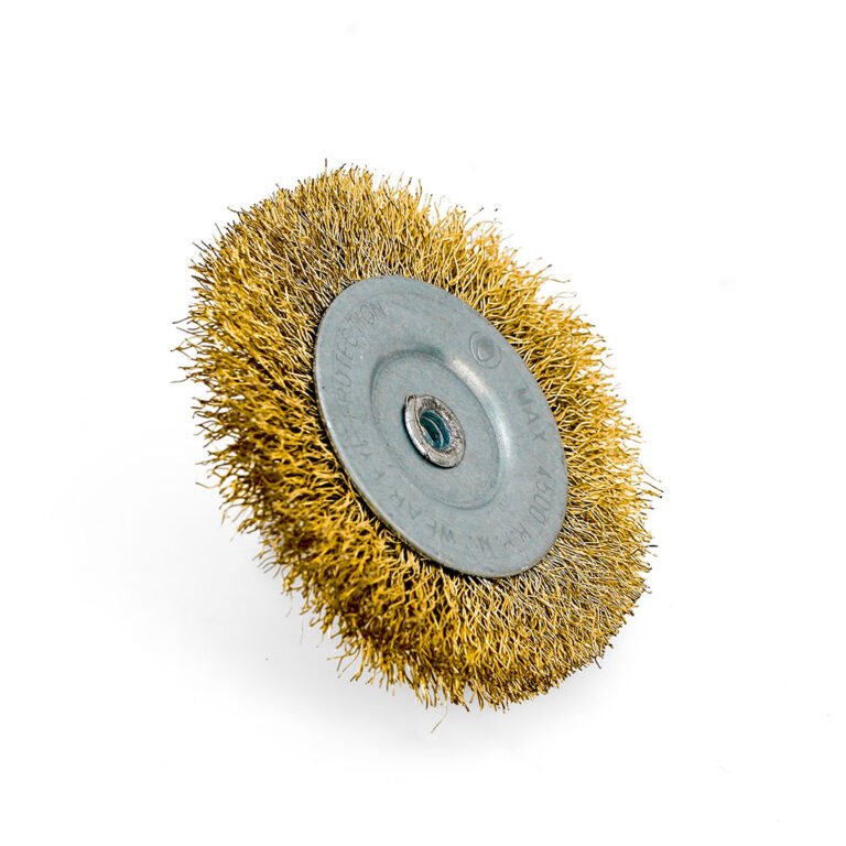 Yellow Drill Wire Wheel Brush